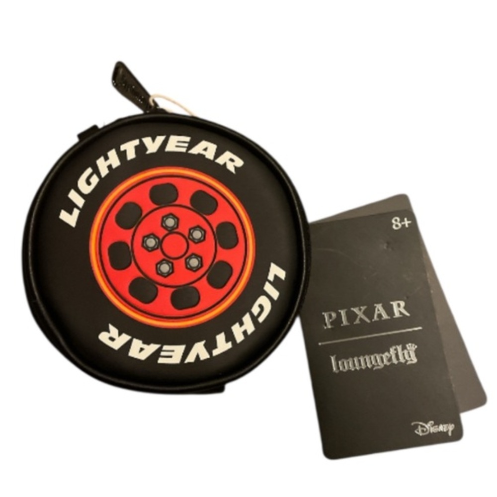 Loungefly Disney Pixar Cars Lightning McQueen Tire Coin Bag